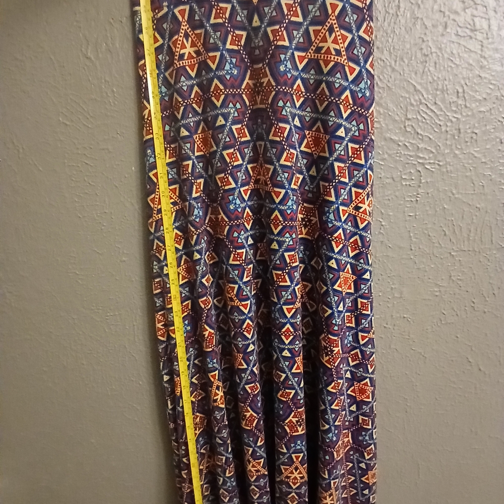 LuLaRoe Colorful Geometric Maxi Skirt